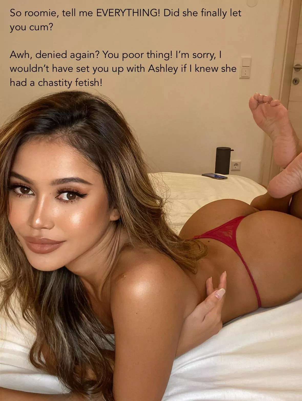 So roomie… tell me EVERYTHING! posted by captionpatreon