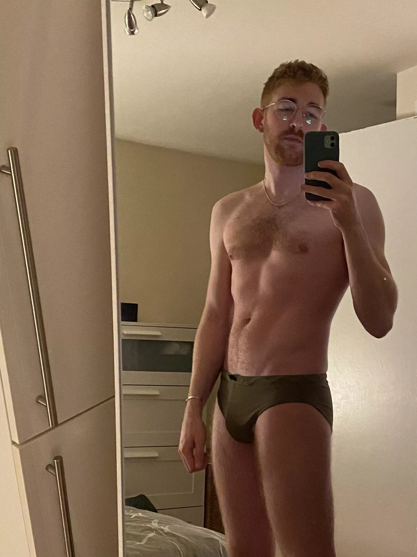 Tentative on the speedos 🤷‍♂️ posted by Mellifluous_Whelk