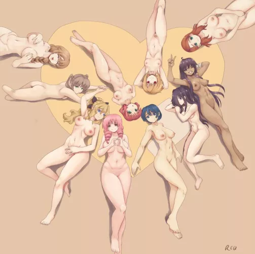 The class of Katawa Shoujo by HabitMelodic5111