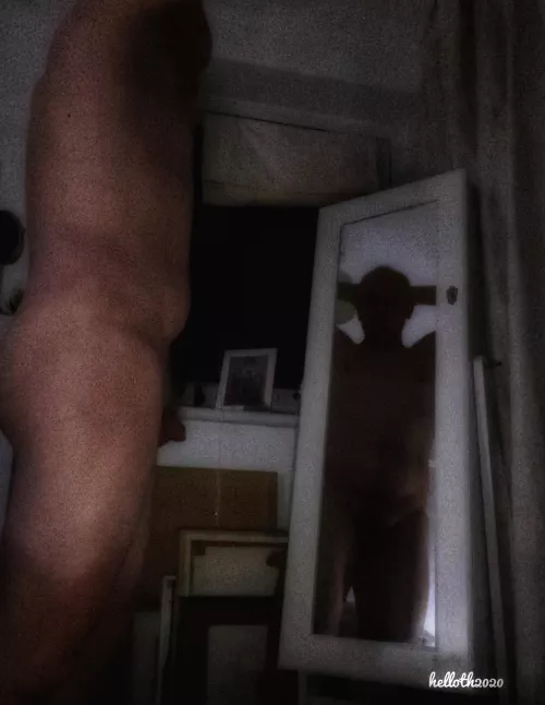 The mirror reveals the true reflection of one’s self by helloth2020