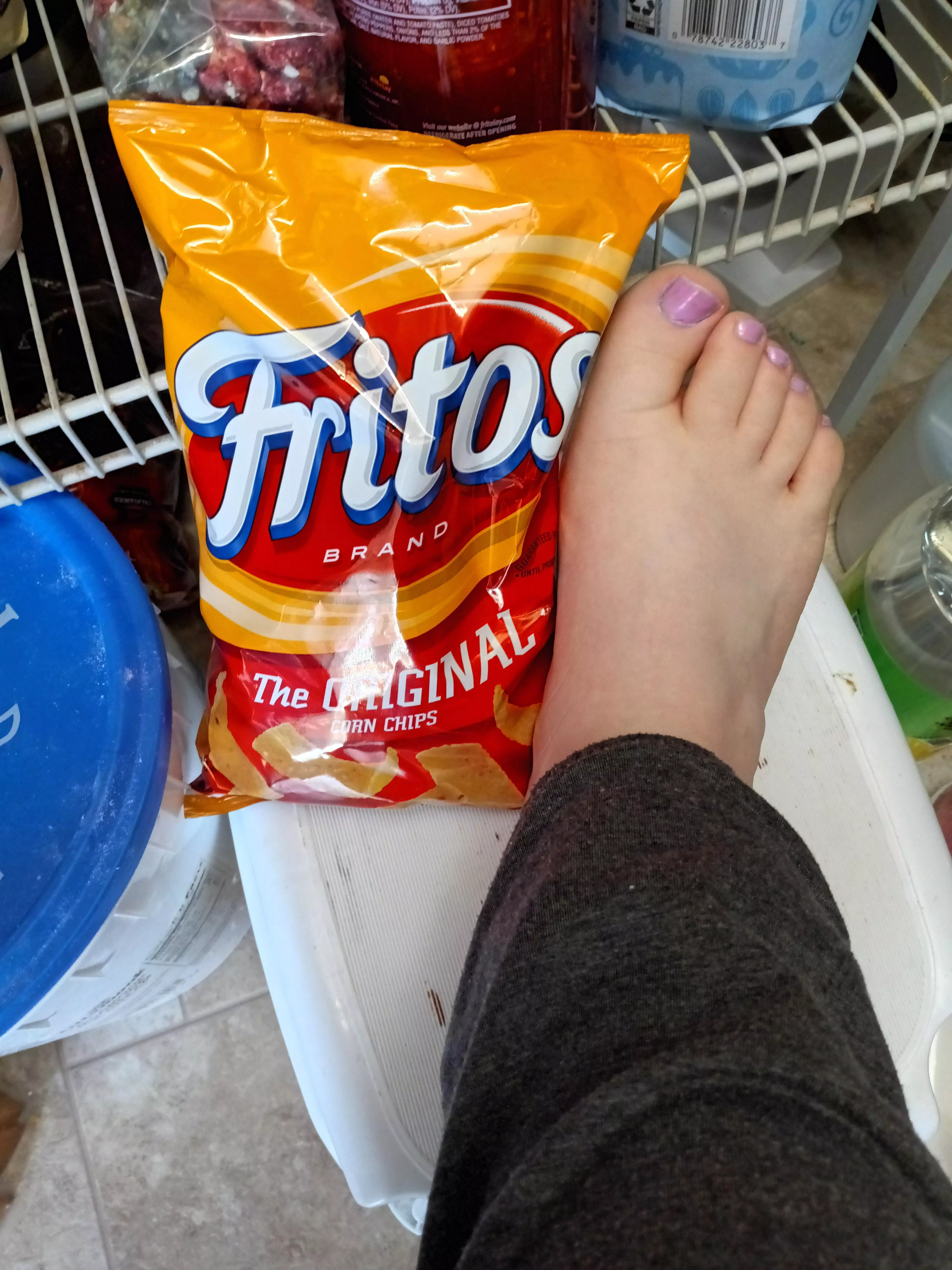 What my feet smell like after a long day. I'd love to have a good little foot girl under my smelly TGirl soles. posted by TransBabe1995