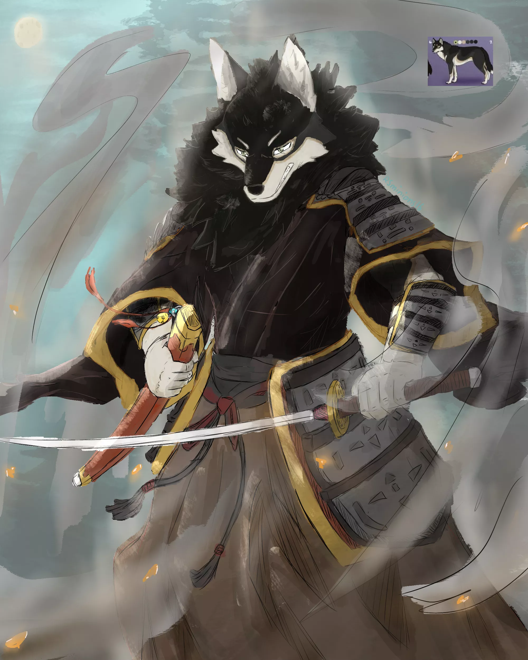 A chief's resolve to protect his village posted by Fen140