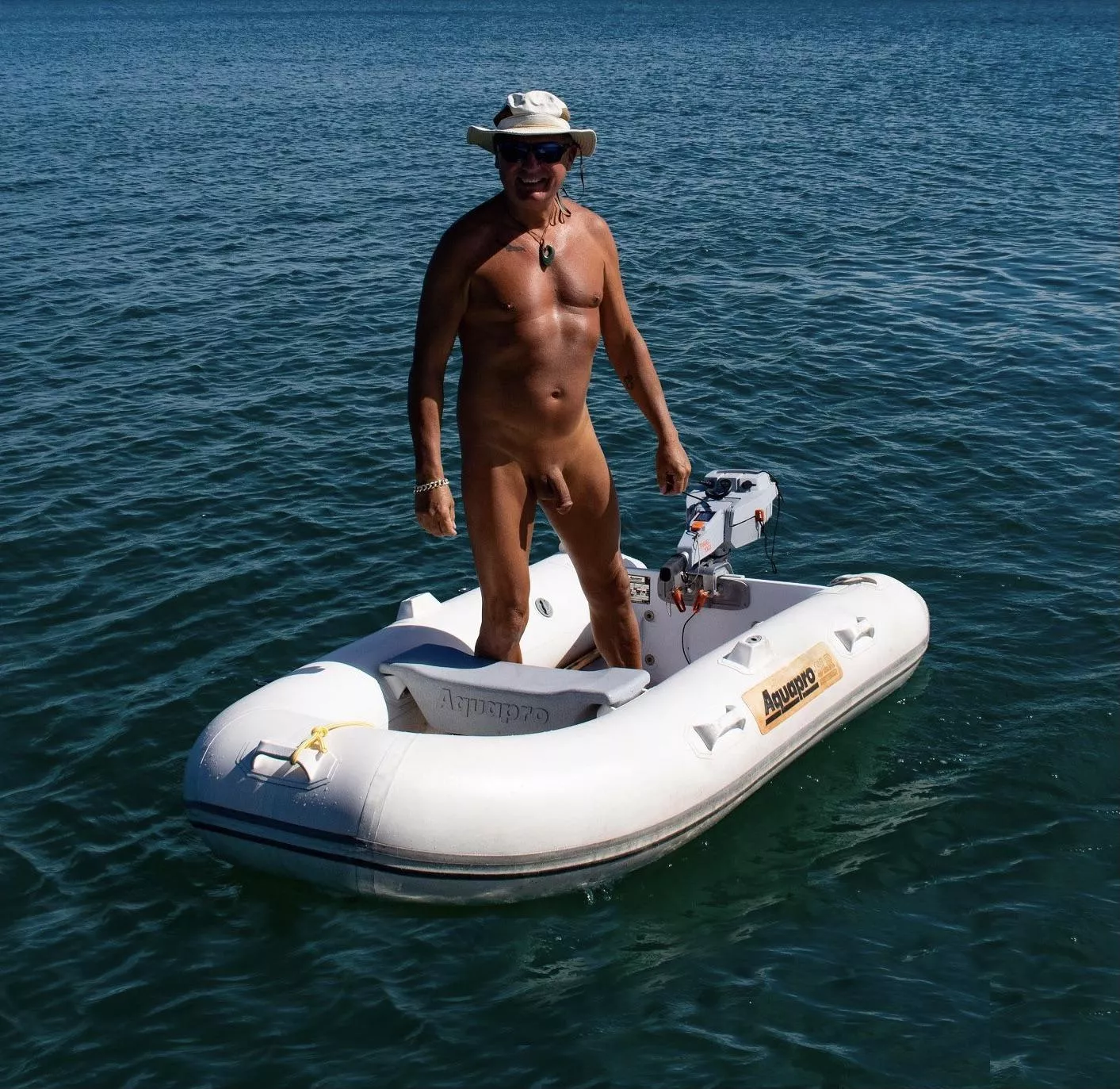 Afloat. In a tiny boat.  posted by seriouslynarced