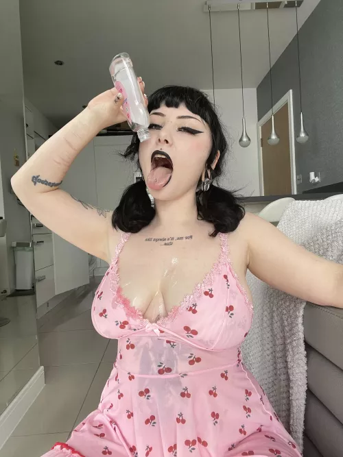 Baby oil massages tonight? 😈 by _grapfruit