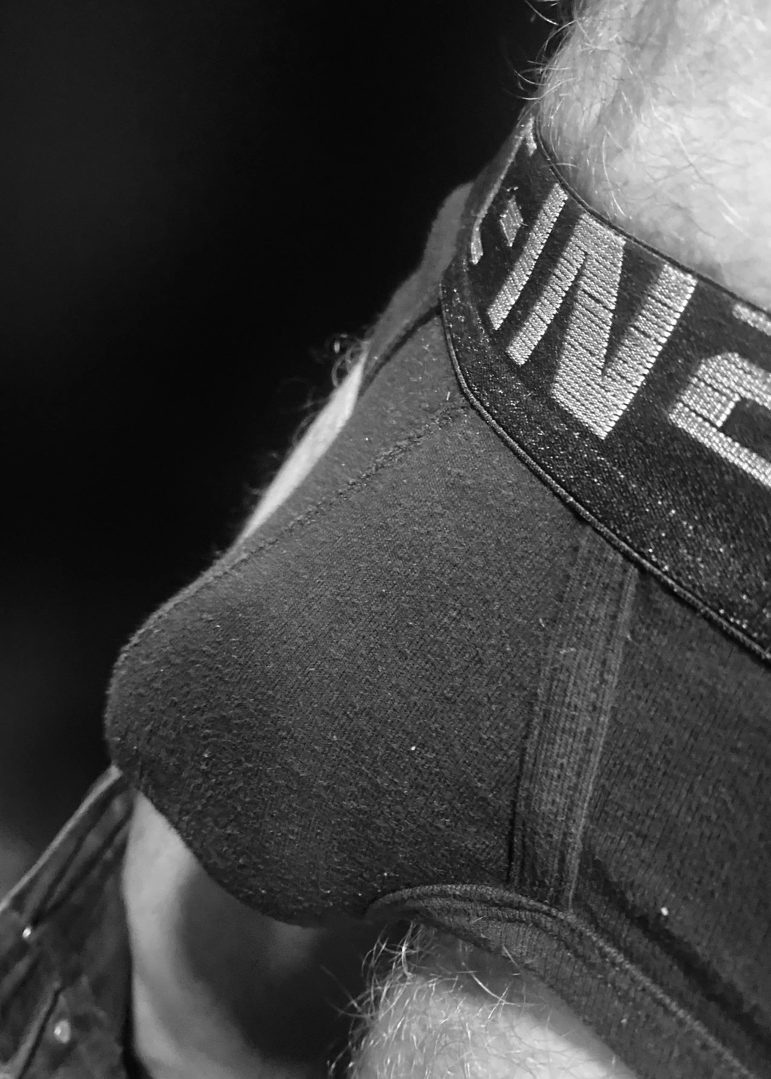 Bulge in briefs posted by No_Pollution_6526