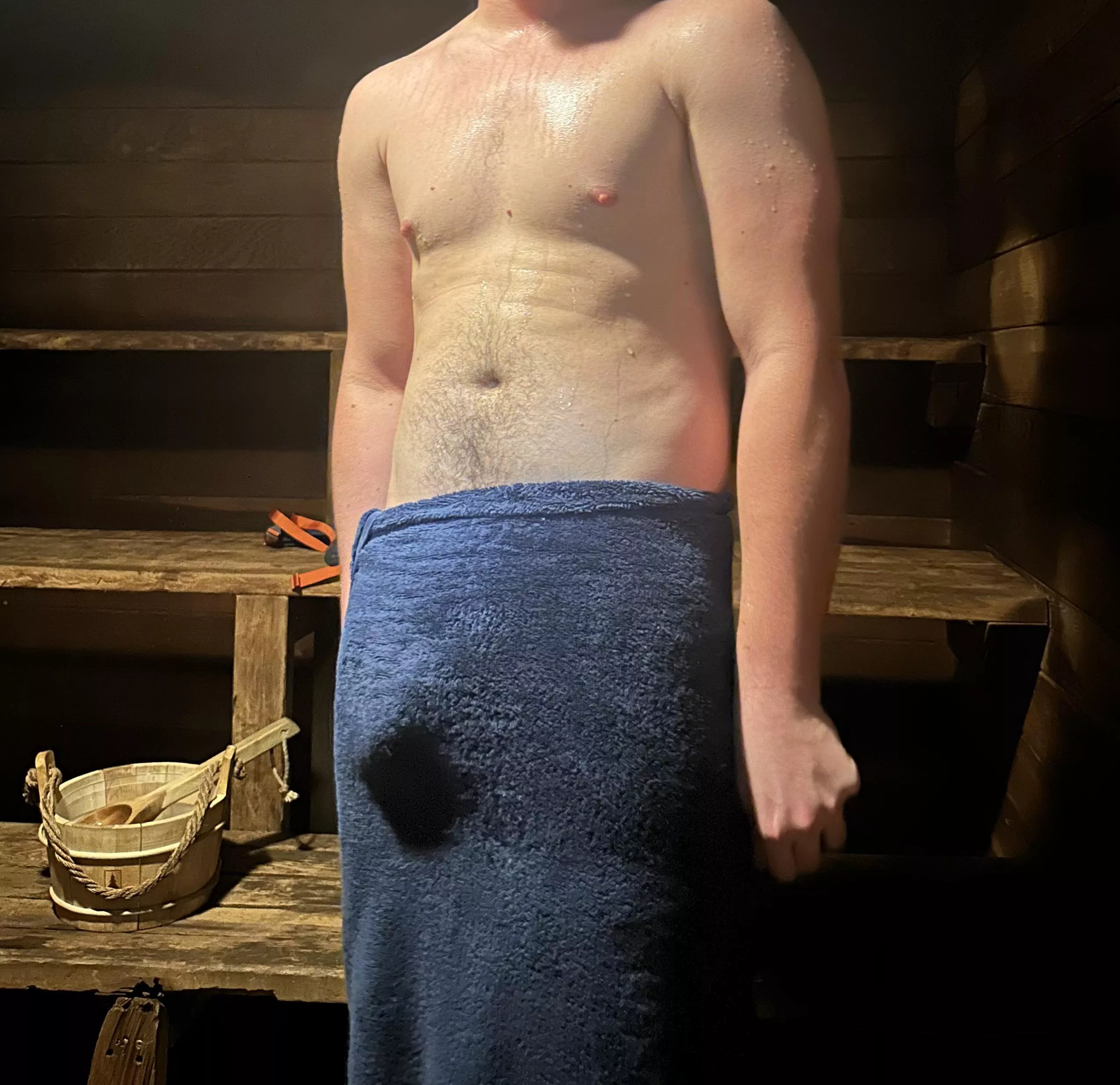 Bulging in the sauna posted by RipHumble5993