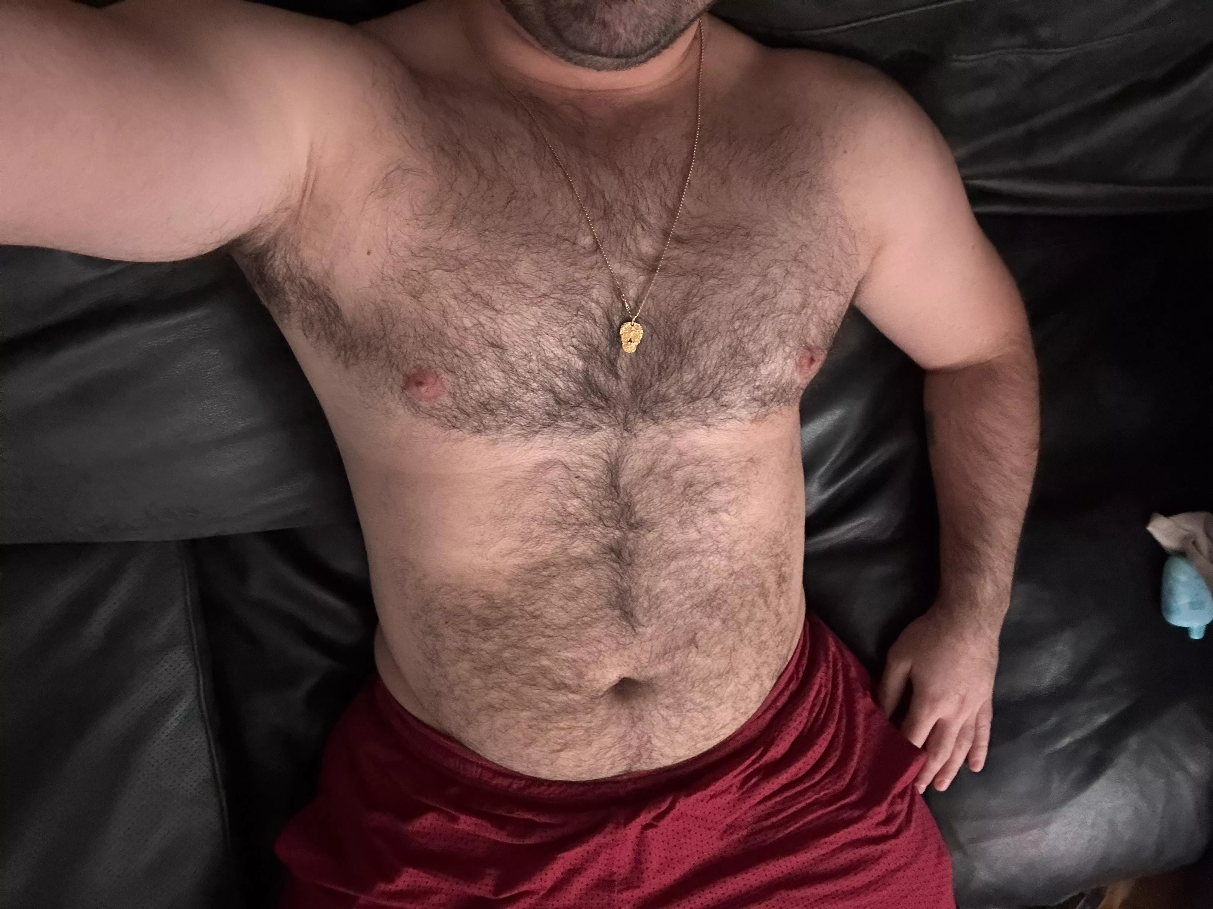 Come give me a belly rub 🧸 posted by TheFuzzyBubs