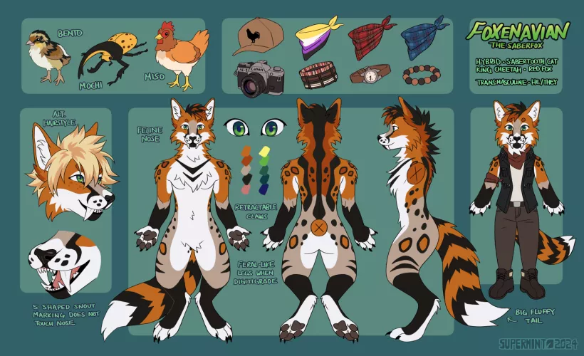 [Commission] Foxenavian by Kerlasia