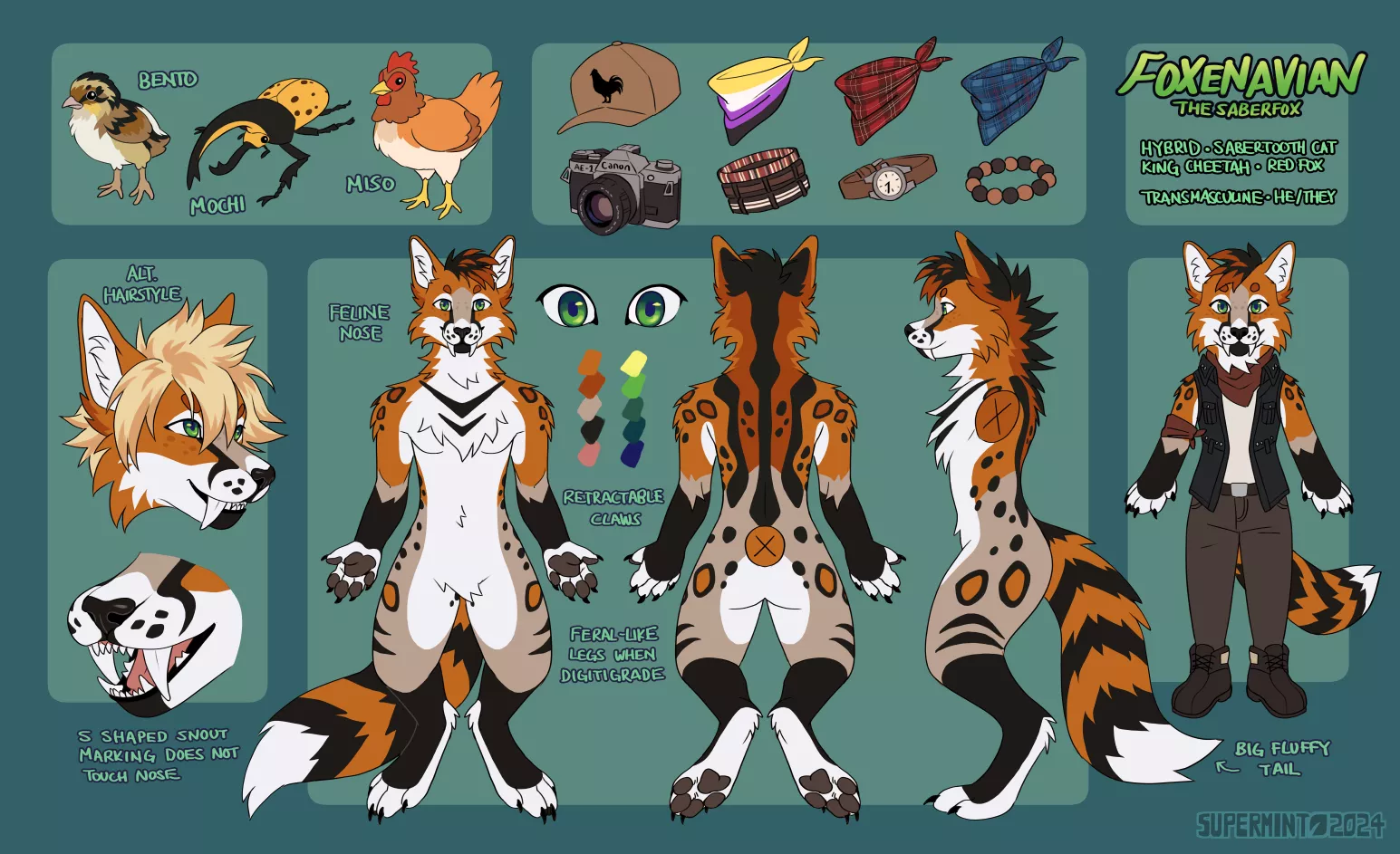 [Commission] Foxenavian posted by Kerlasia