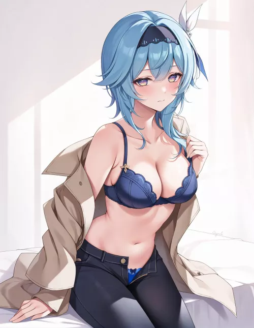 Eula [Genshin Impact] by CheetahSperm18