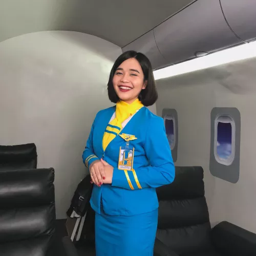 Flight attendant training days! What do you think? Does it suit me? by Barbielatzzz