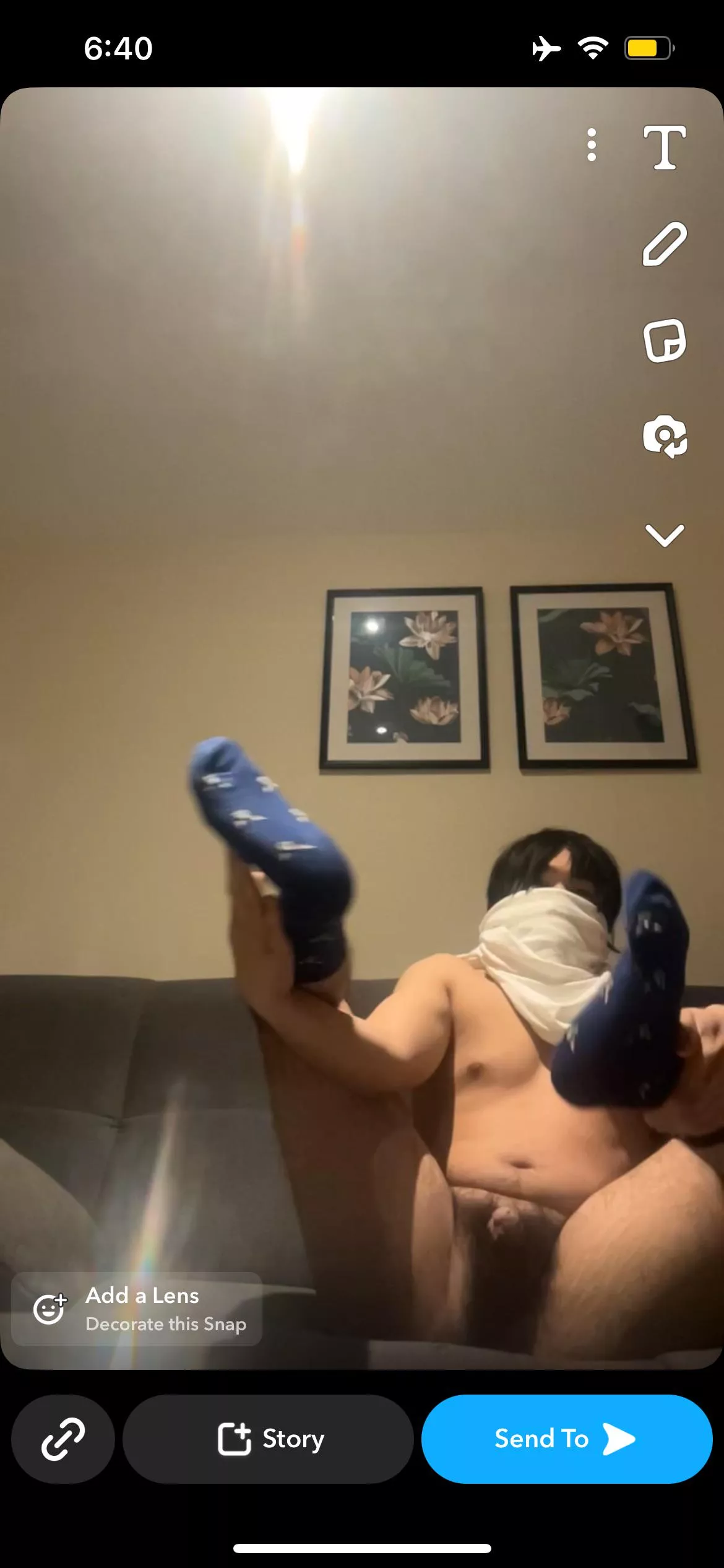 Fuck me like a pretzel with my legs over my head?🥴😋🤤🥨 unfortunately I’m not that flexible m18 posted by Alternative-Drink516