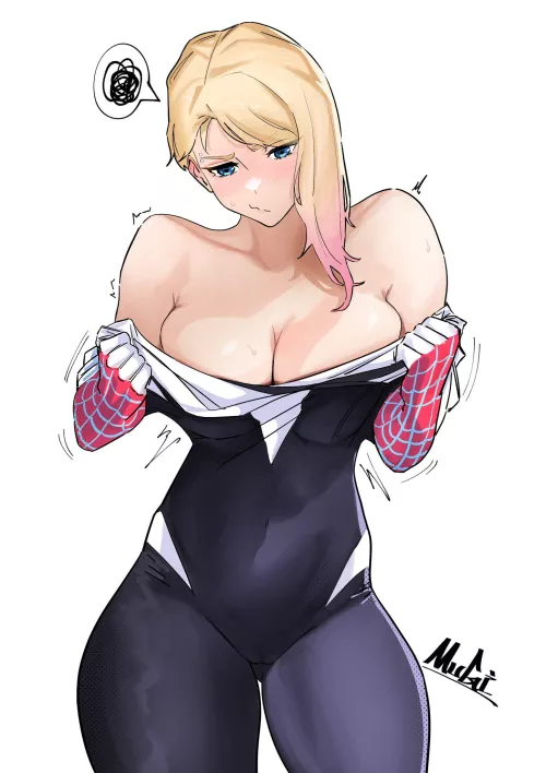 gwen stacy (mugi) [marvel] by mrtecta