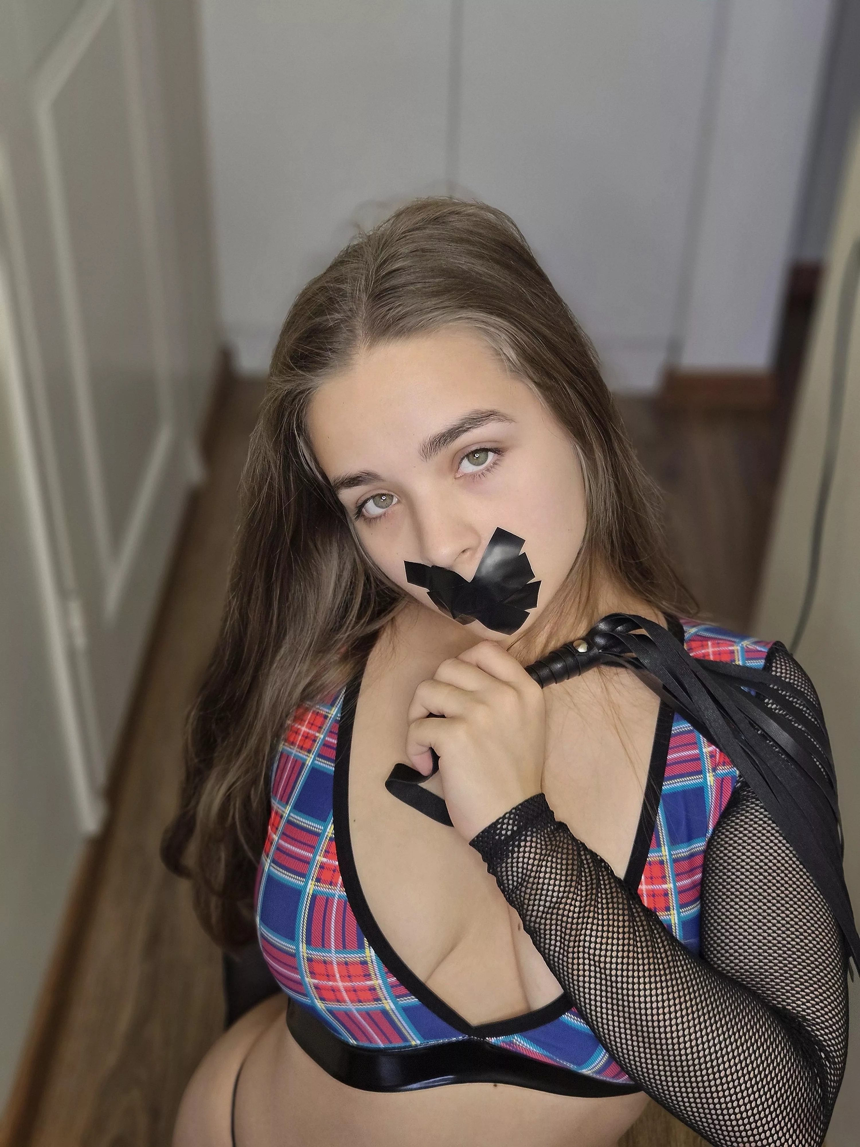 How about I put this tape on so your neighbors can't hear my voice? posted by FATA_M0RGANA