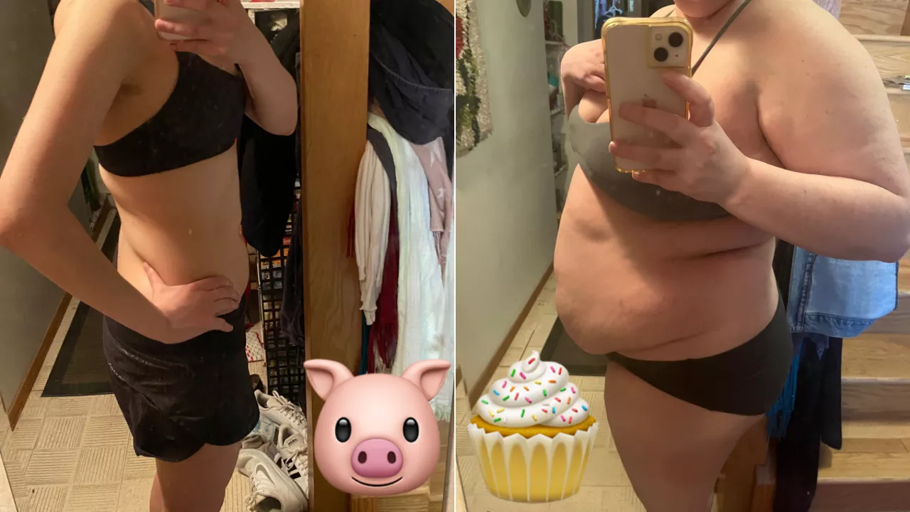 I became such a piggy 🐷😍 posted by bonitauwu