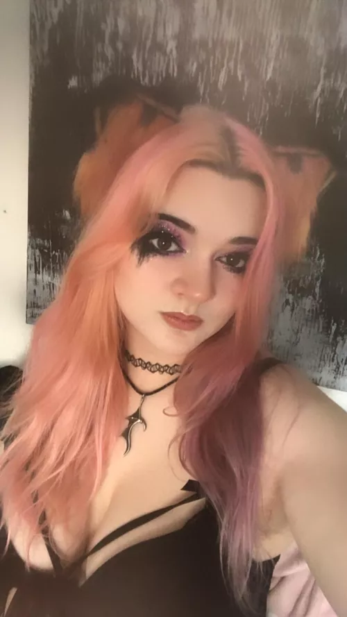 I can be a good little kitty when I want to be 🤭 by IvyRiina