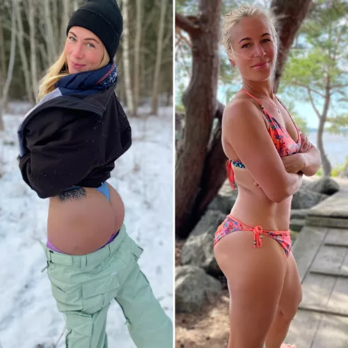 Im winter and sun ready! (41F) by FoxyViking