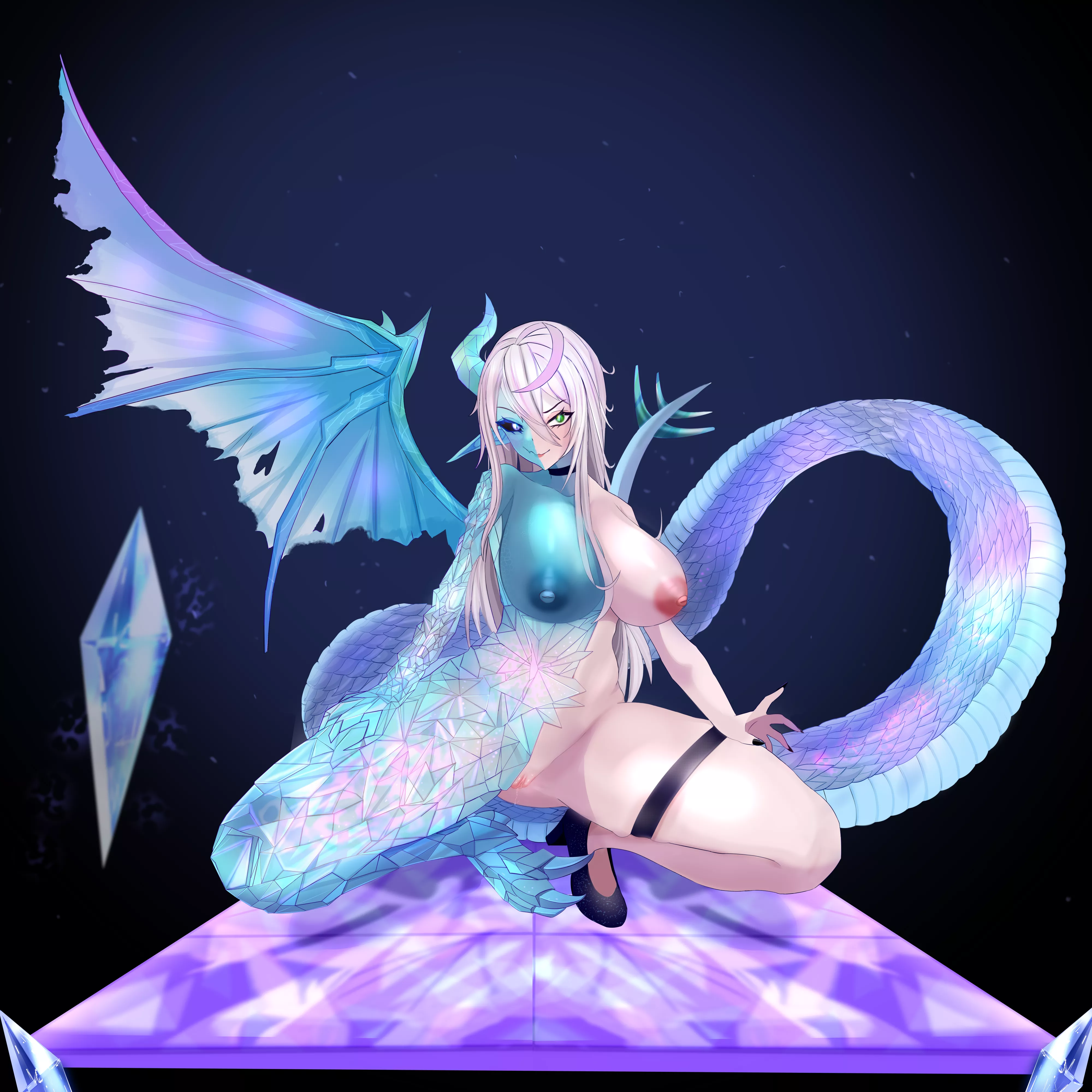 Imagine this girl heading towards you (art by syeneon) posted by Syeneon