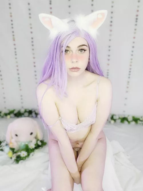 is it too late for bunny girl content? 🐇 by LunaLamb_MFC