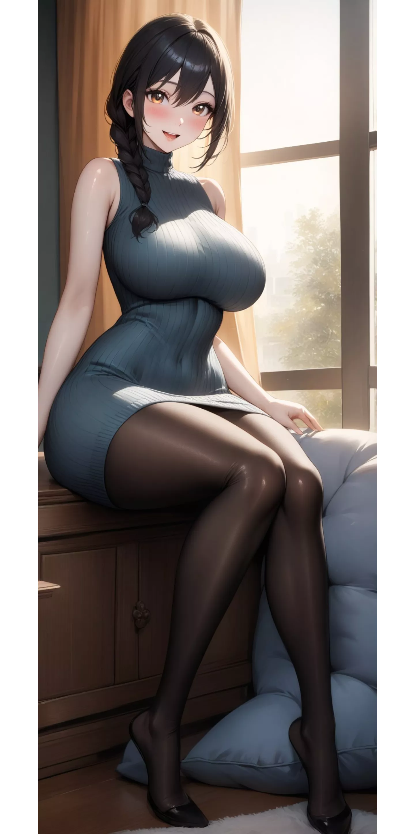 Knit Dress & Tights posted by CheetahSperm18