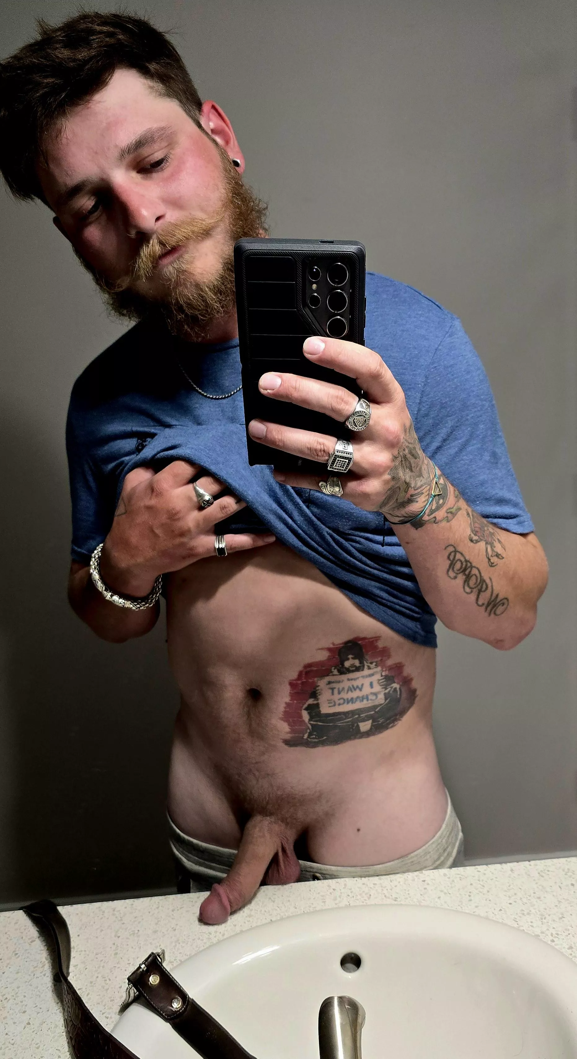 Let me bend you over this counter and use this belt on you  posted by Loveyourlife129