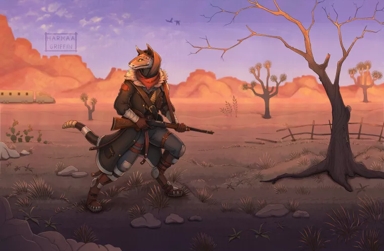 Nightstalker comm (HarmaaGriffin) (oc) by HarmaaG