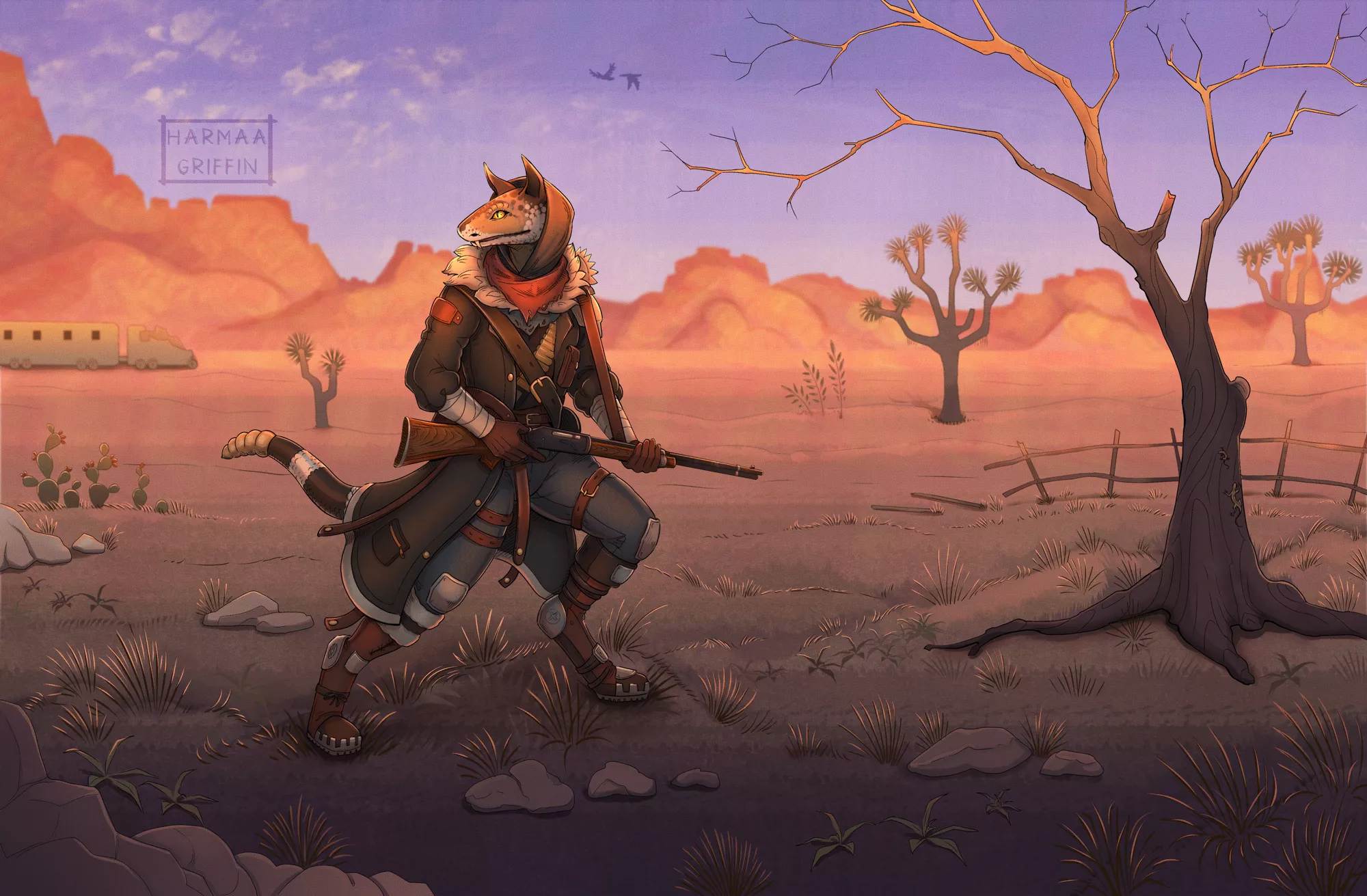 Nightstalker comm (HarmaaGriffin) (oc) posted by HarmaaG