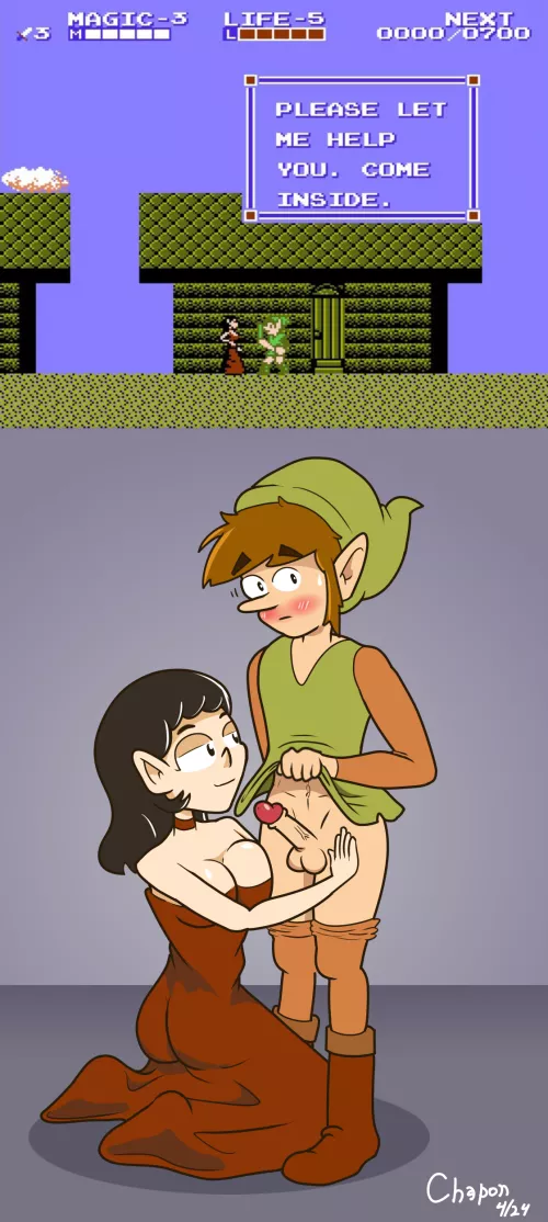 [OC] ]So these are the adventures of Link by ChaponArt