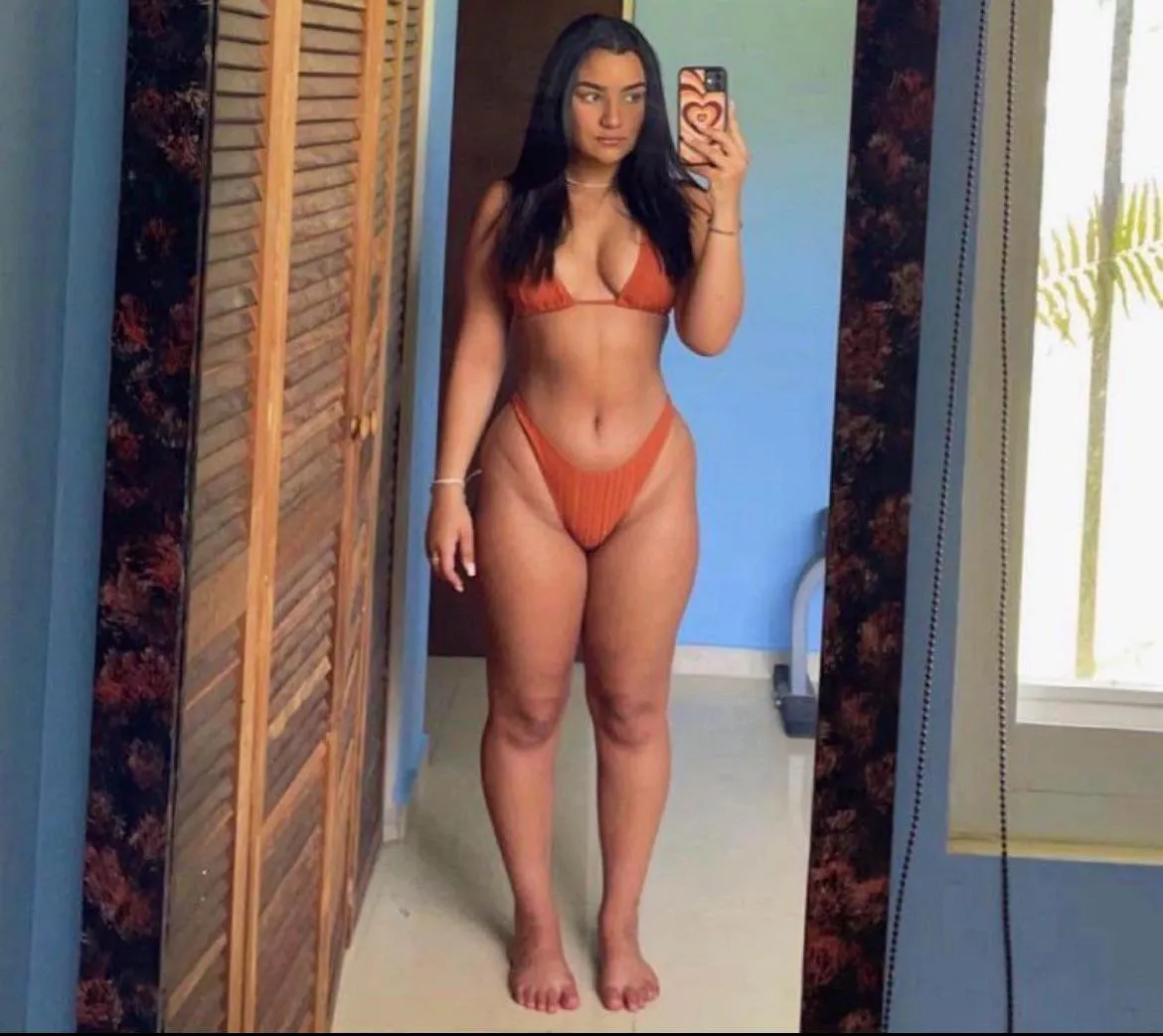 Orange bikini posted by Ok-Mathematician6046