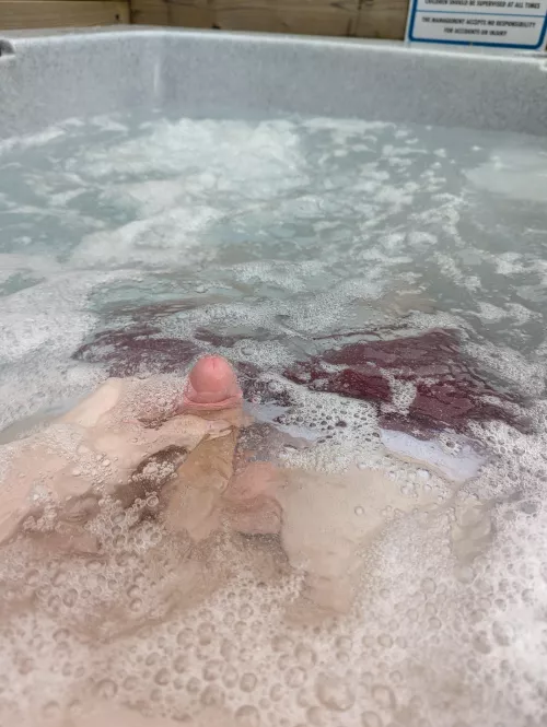 Playing In the hot tub  by -HiBi-