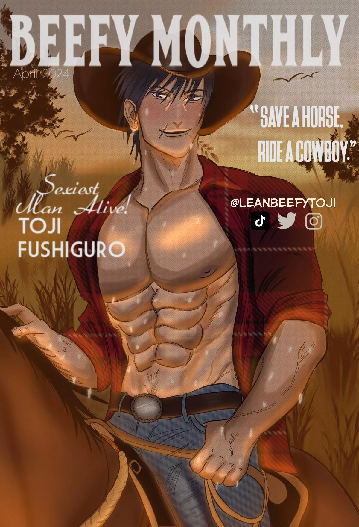 Save a horse, ride a cowboy - by leanbeefytoji posted by leanbeefytoji