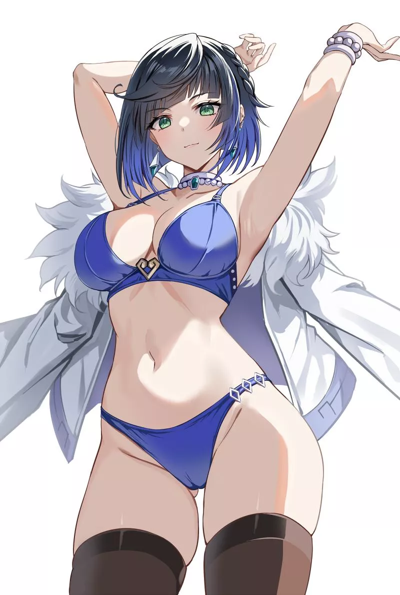 Swimsuit Yelan [Genshin Impact] posted by xSaviour_N