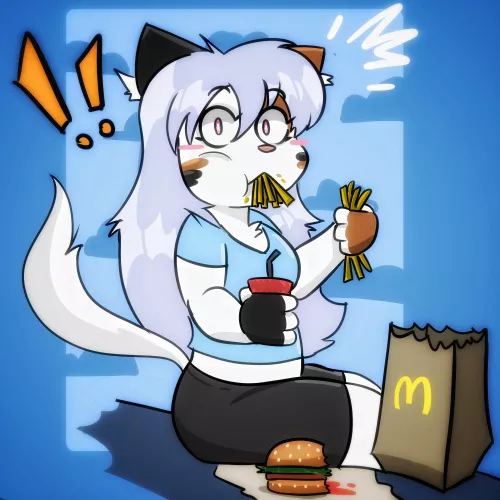 this is why her shirt won't fit (art by me) by Da_wae_to_ya_hart