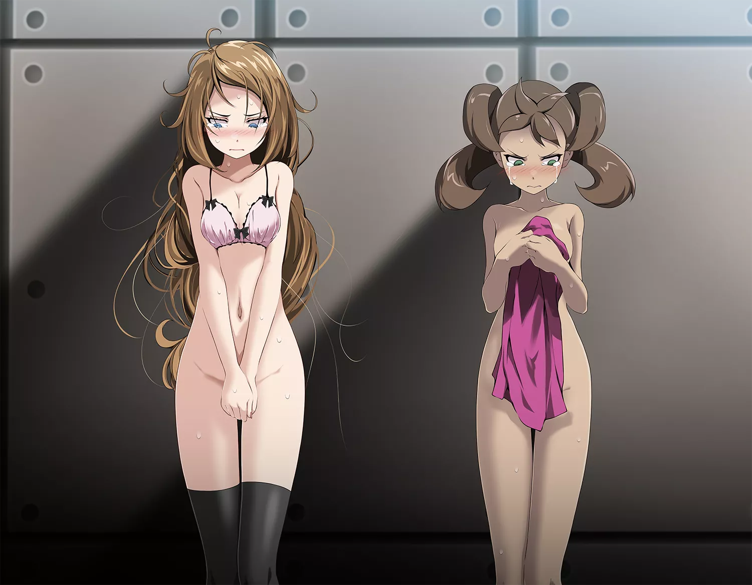 What happened? I thought you were stronger rivals, well, look to the camera and try to smile... posted by SweetMetalGirl