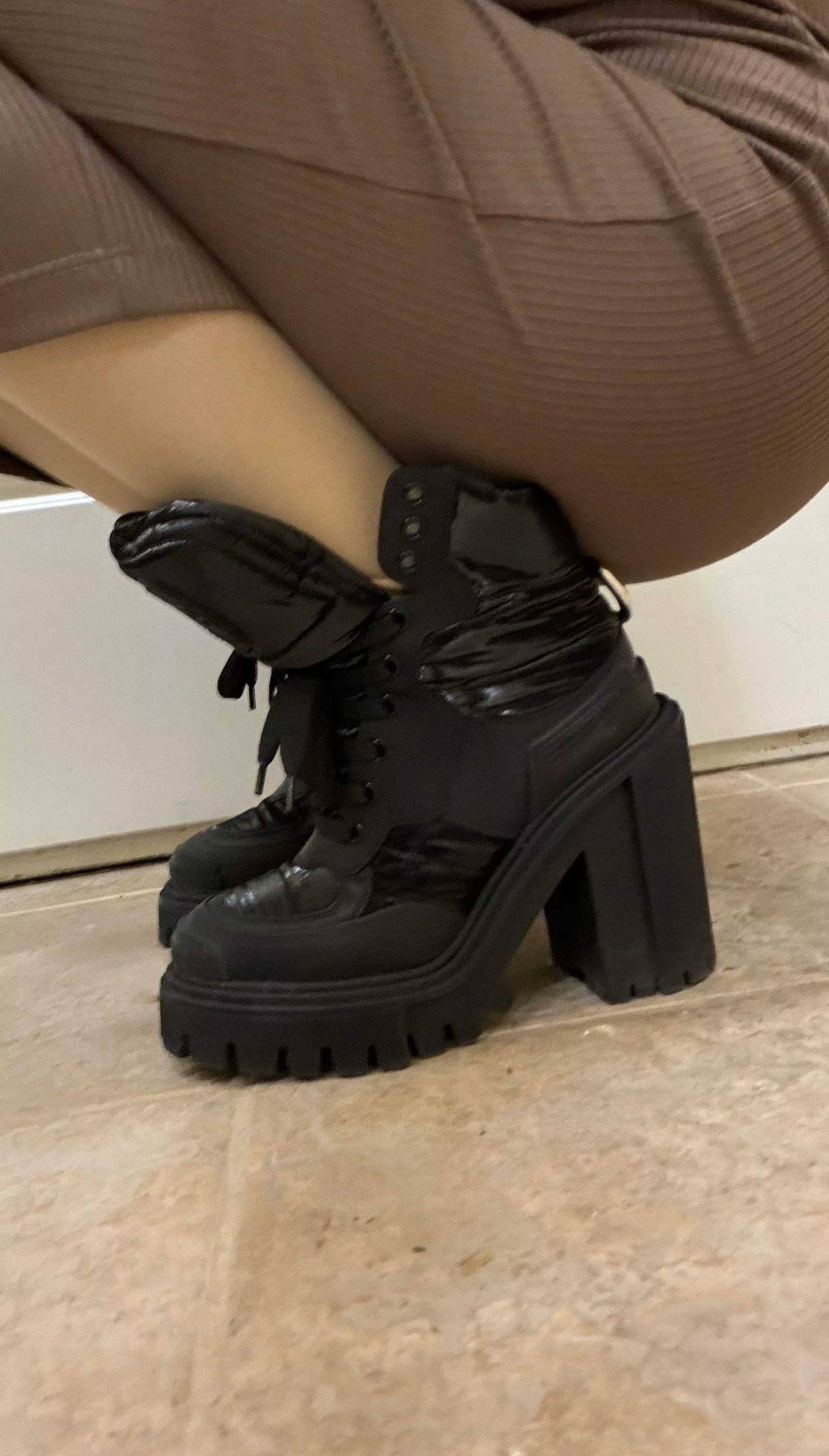 When a woman in boots walks in, everyone knows they're in for a wild night. posted by adlenaline_