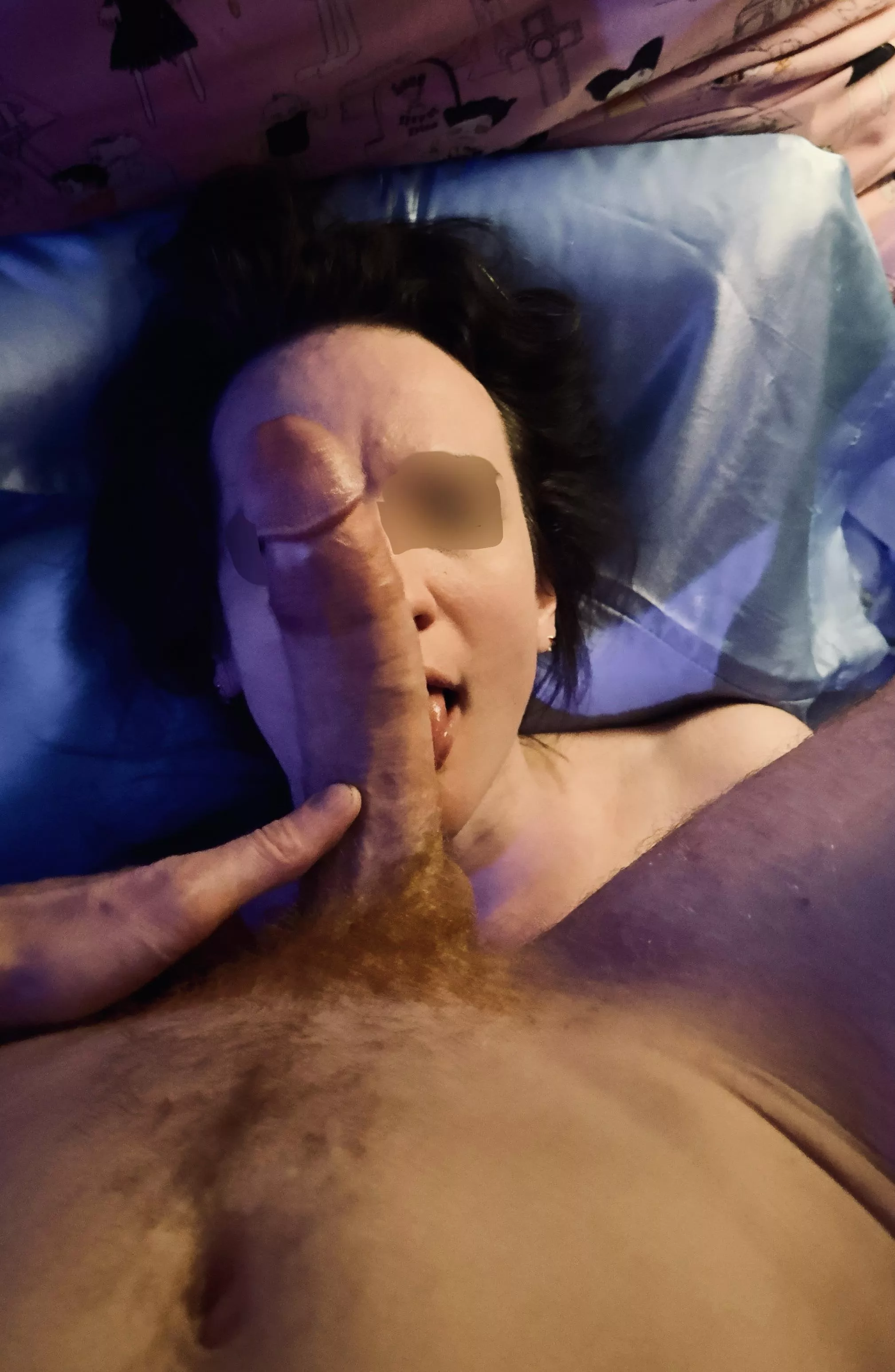 When I first saw a dick as big as my face, I was scared. But now, it's just my daily routine 🤤 posted by alwayssluttyinphilly