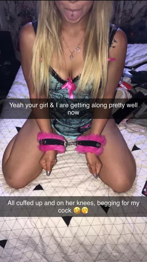 When the cuffs come out, I’m a naughty slut  by ChelseaOct