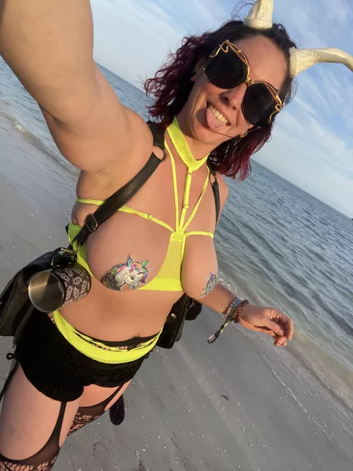 When you can run around with your titties out at the festival by Lovie_64