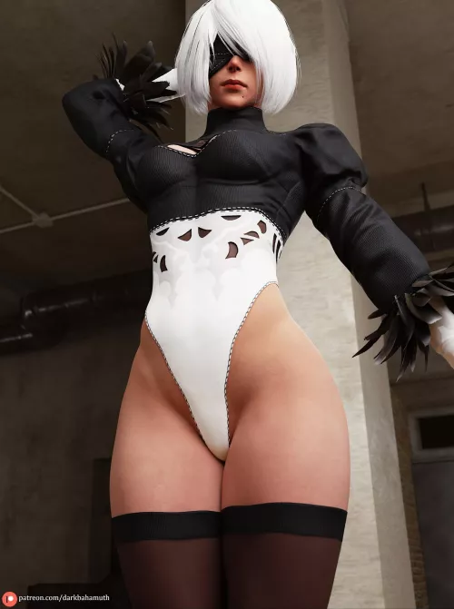 Yorha 2B is perfect (Darkbahamuth) by Darkbahamuthh