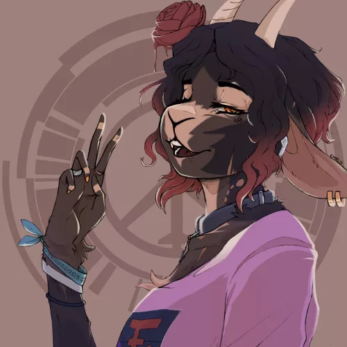 Your horned (and scarred) angel by Kitchen-Subject6120