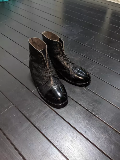 Ammo boots, polished. by Over_Advertising3699