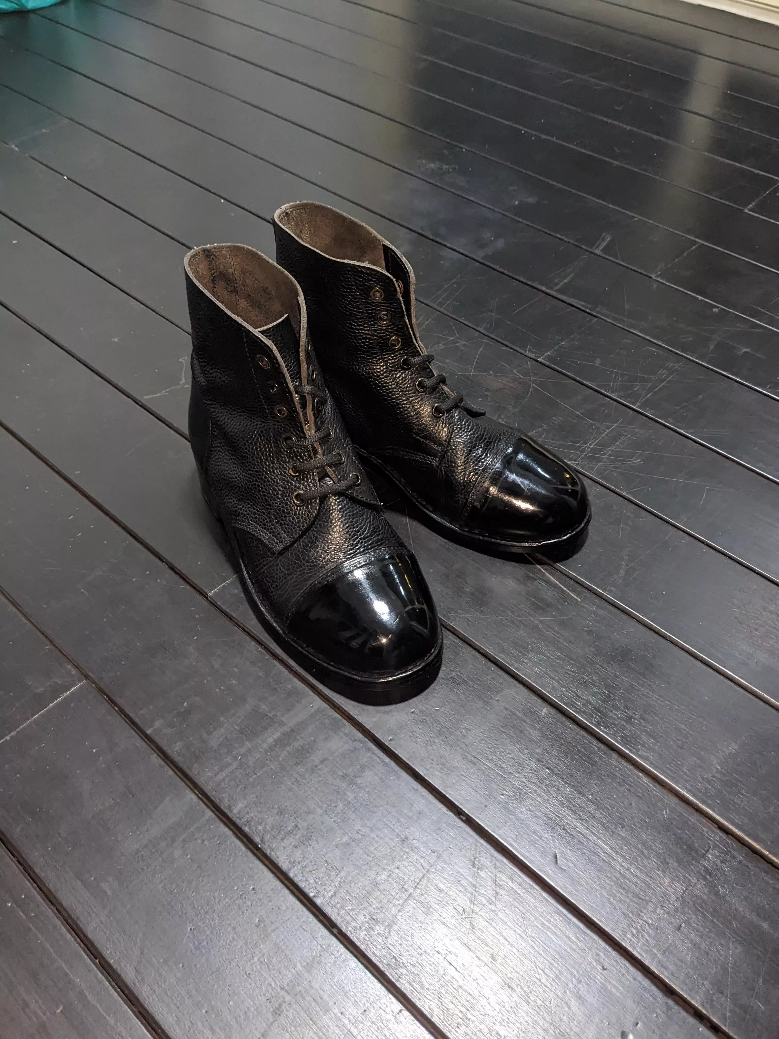 Ammo boots, polished. posted by Over_Advertising3699
