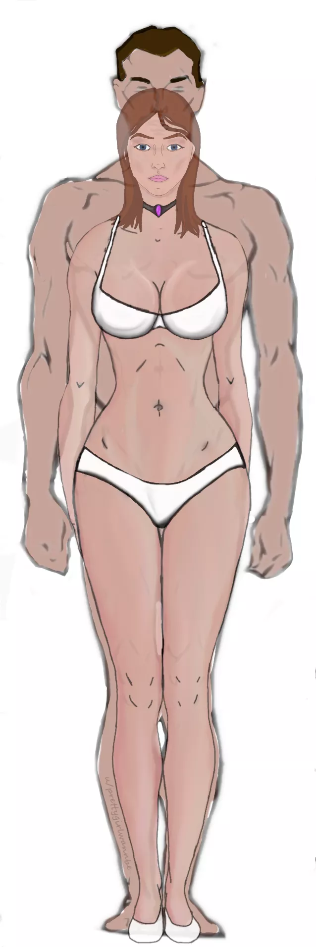 Cursed Necklace (MTF WIP) posted by Prettygirlwannabe