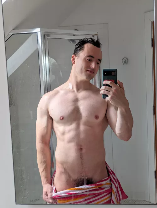 Do we like fresh shower pics? by SetKitchen5968