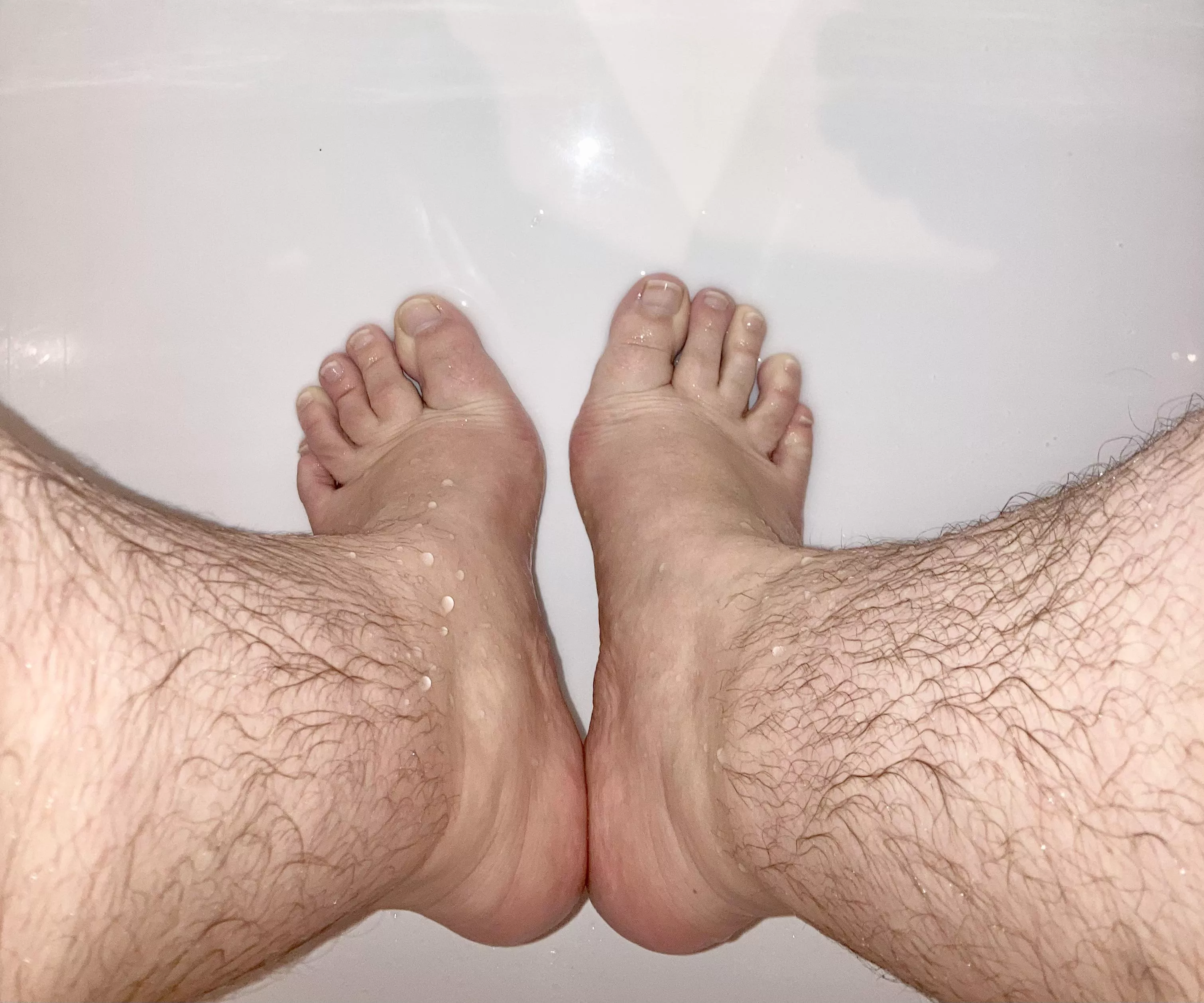 Dripping wet 😈 posted by TotallyTinasTootsies