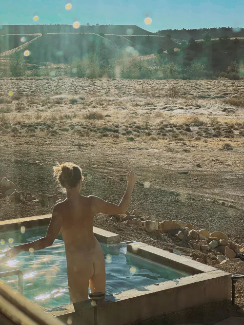 Enjoying the view and being naked and free by Sunny-DD