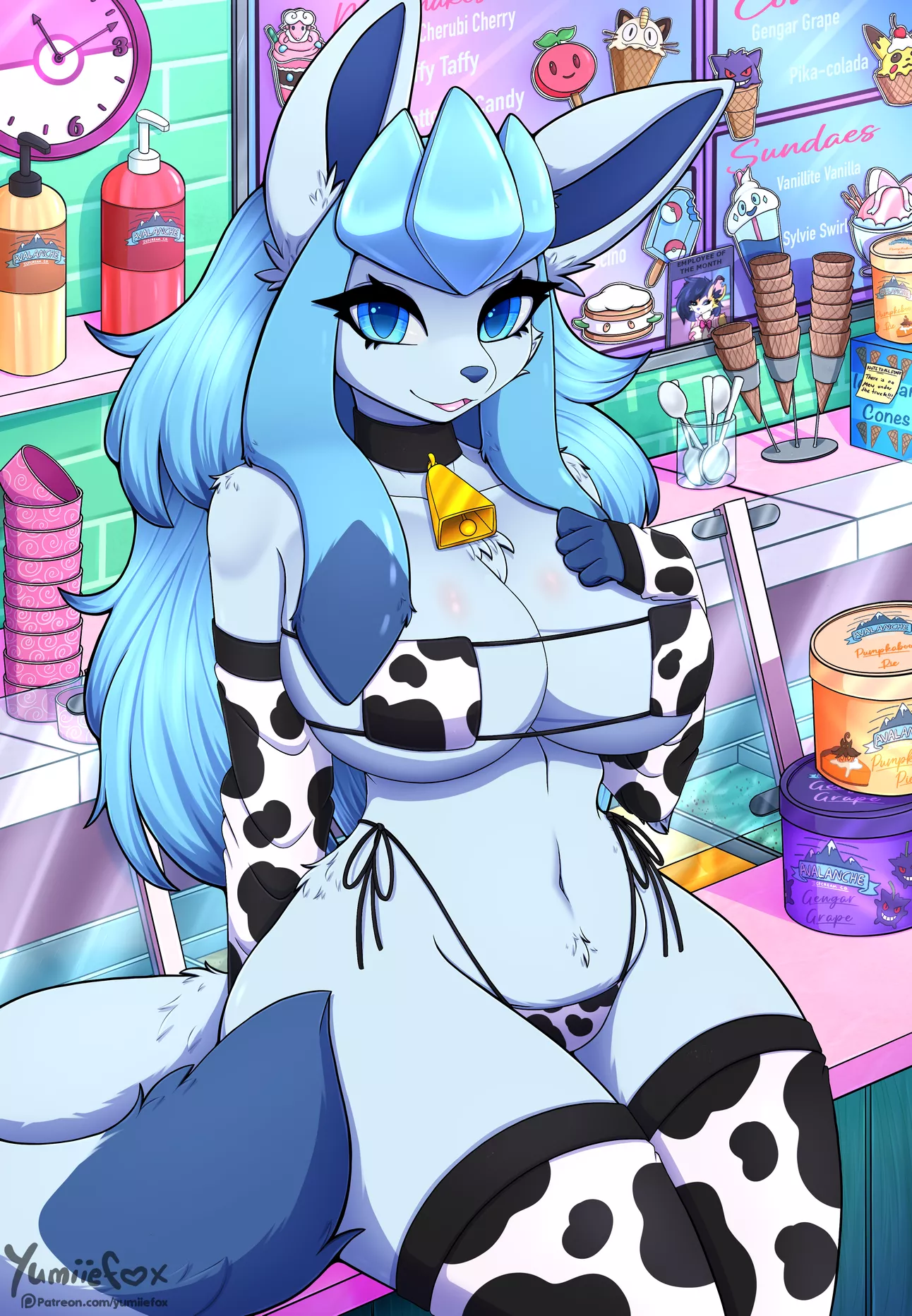 Fresh ice cream [F] (YumiieFox) posted by YumiieFox