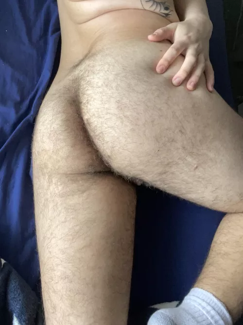 Hairy 19FTM ass  by localspacecreature