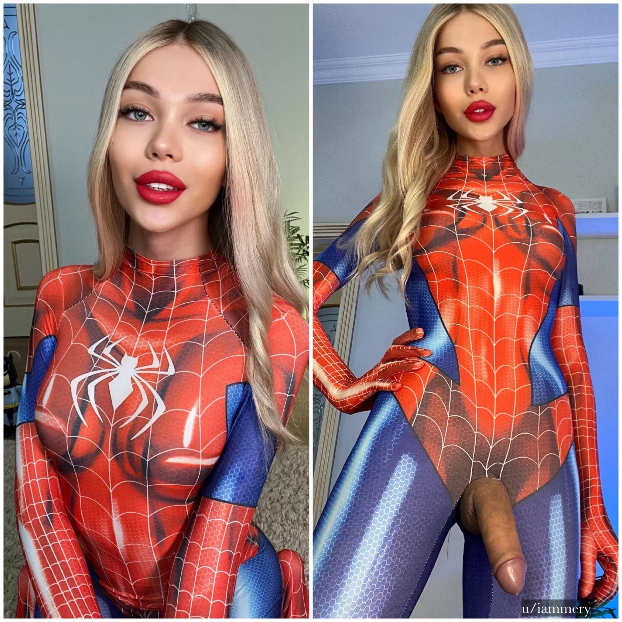 I can shoot spider webs 💦💦💦💦 posted by iammery