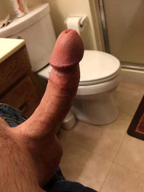 I say I’m average, wife says I’m big, what’s the answer? by horny_bi_bikers